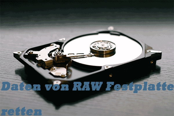 Daten von RAW-Festplatten retten & mögliche Ursachen für RAW-Laufwerke
