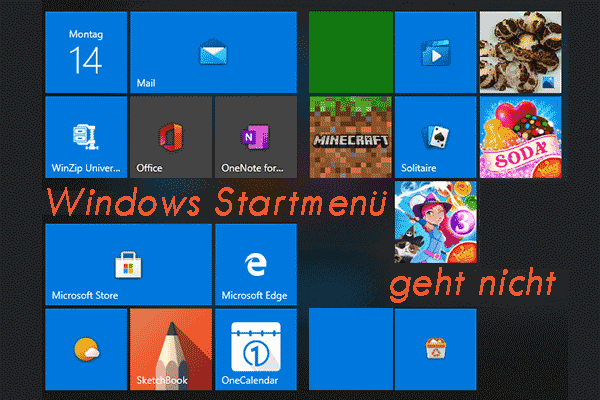 Gelöst - Windows 10 Startmenü funktioniert nicht ordnungsgemäß