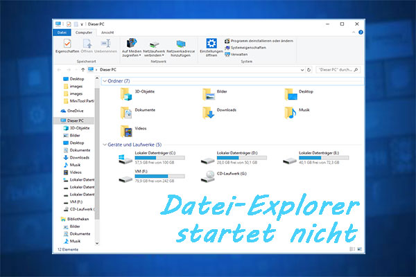 Gelöst – 6 nützliche Lösungen zum Problem „Windows 10 Explorer startet nicht“