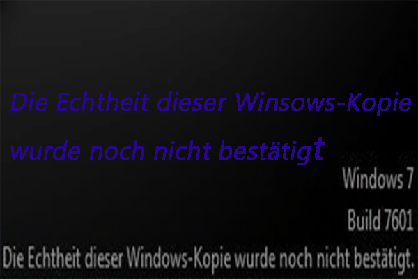 (5 Wege) Die Echtheit dieser Windows-Kopie wurde noch nicht bestätigt