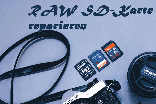 SD-Karte oder externes Laufwerk in RAW umgewandelt? Hier sind die einfachen Lösungen!