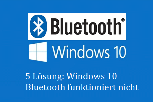 5 Lösung: Windows 10 Bluetooth funktioniert nicht