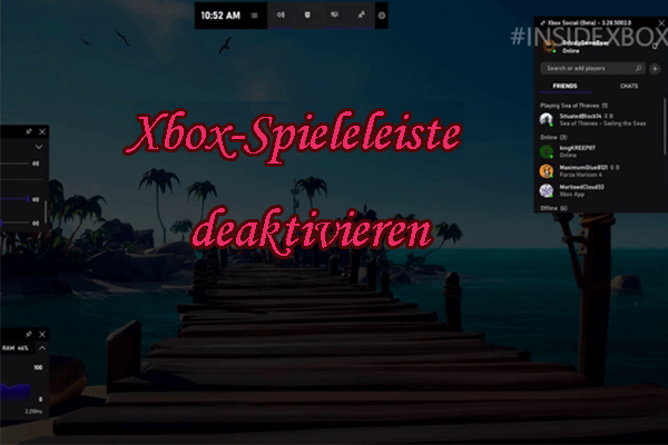 3 Wege zum Deaktivieren der Xbox-Spieleleiste unter Windows 10