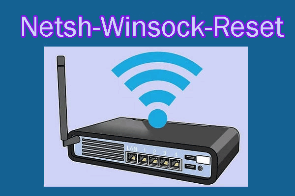 Netzwerkeinstellungen zurücksetzen (Netsh-Winsock-Reset-Befehl)