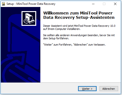 Wie man MiniTool Power Data Recovery installieren & deinstallieren