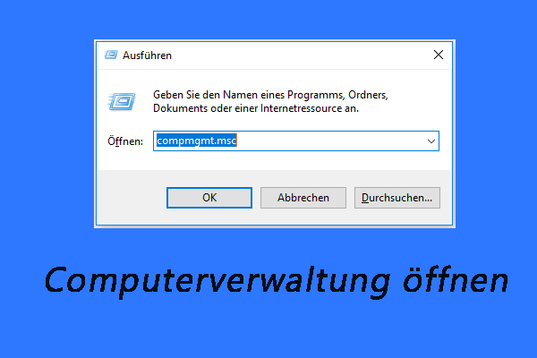 9 Methoden zum Öffnen der Datenträgerverwaltung Windows 10
