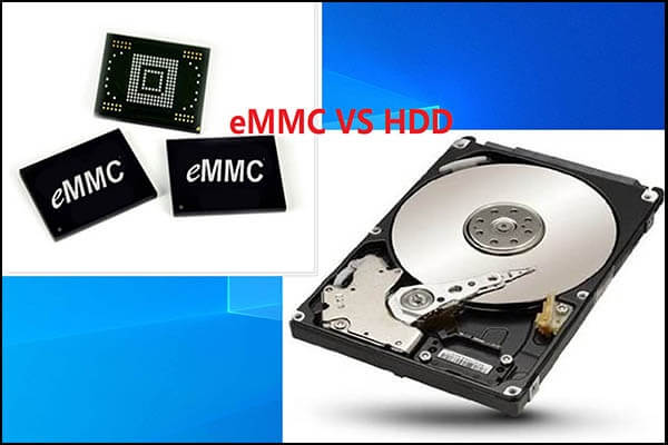 eMMC verglichen mit HDD: Was ist der Unterschied & was ist besser