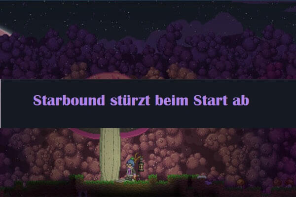 (9 Lösung) Starbound stürzt beim Start ab