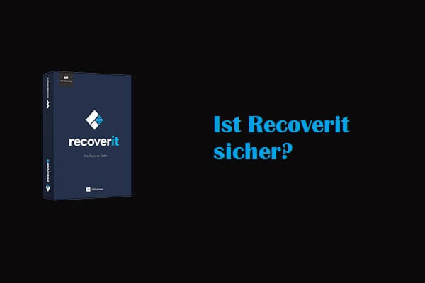 Ist Recoverit sicher? Gibt es Alternativen zu Recoverit?