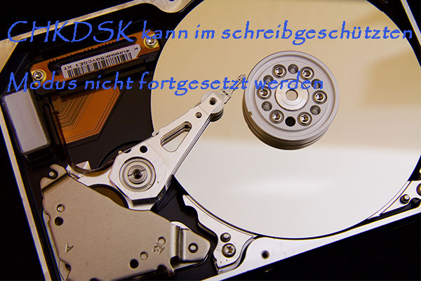 CHKDSK kann im schreibgeschützten Modus nicht fortgesetzt werden – 10 Lösungen