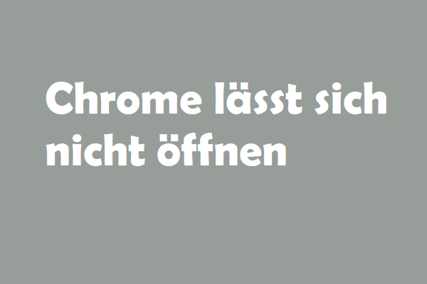 (5 Lösungen) Google Chrome lässt sich nicht öffnen Mac