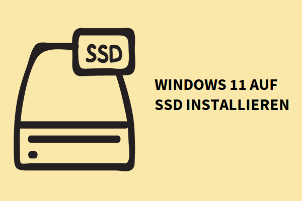 Windows 11 auf SSD installieren – 2 Wege