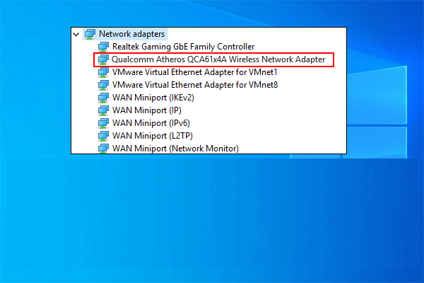 Wie behebt man das Qualcomm Atheros QCA61x4A Treiberproblem in Windows 10?