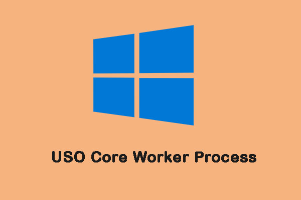Was ist der USO Core Worker Process und so beheben Sie Problem