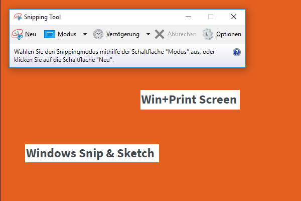 Wie macht man einen vollständigen oder teilweisen Screenshot in Windows 10?
