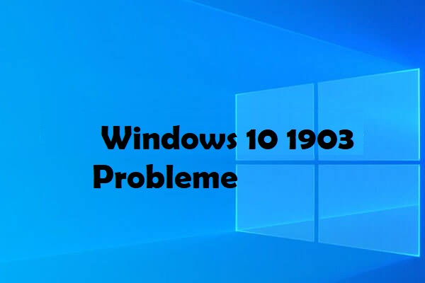 So lösen Sie Windows 10 1903-Probleme