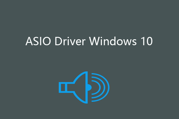 Bester ASIO-Treiber für Windows 10 Kostenloser Download und Update