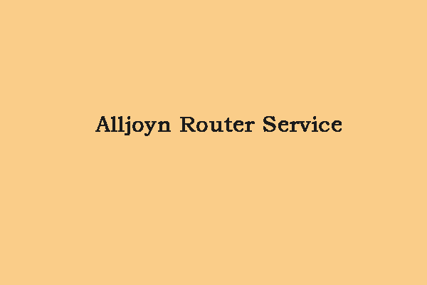 Was ist der Alljoyn Router Service und sollten Sie ihn entfernen?