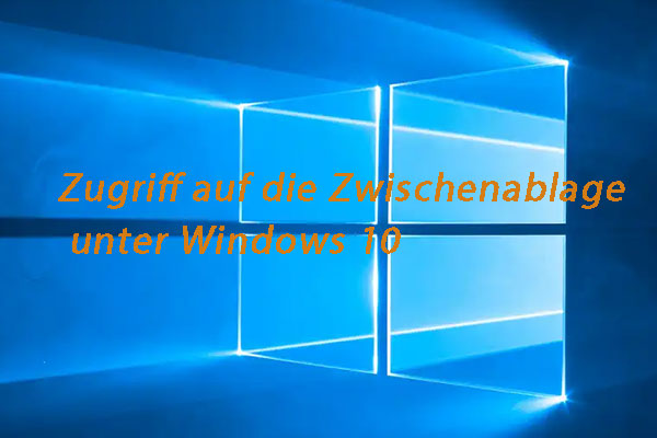 Zugriff auf die Zwischenablage unter Windows 10 | Wo ist die Zwischenablage