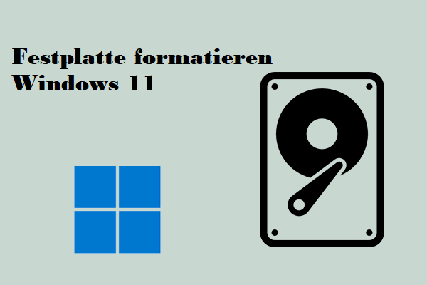 5 Wege zum Formatieren einer Festplatte auf Windows 11 PC