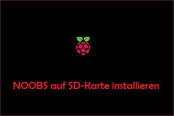 Wie installiert man NOOBS auf einer SD-Karte für Raspberry Pi?