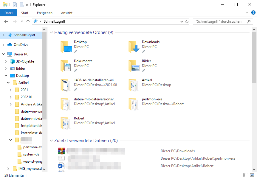 Begriffslexikon – Windows Explorer