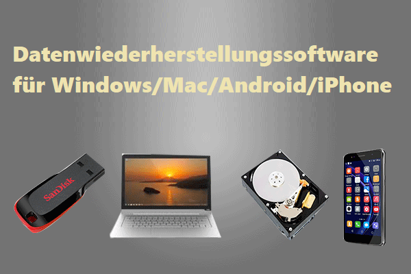 2023 Beste Wiederherstellungssoftware für Windows/Mac/Android/ios