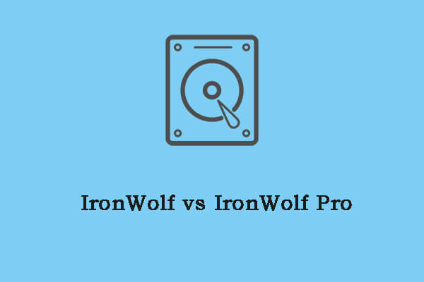 IronWolf vs. IronWolf Pro: Was sind die Unterschiede zwischen ihnen?
