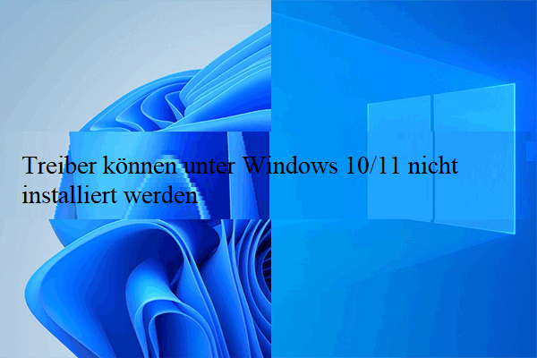 [5 Wege] Windows 10/11 installiert keine Treiber auf PCs