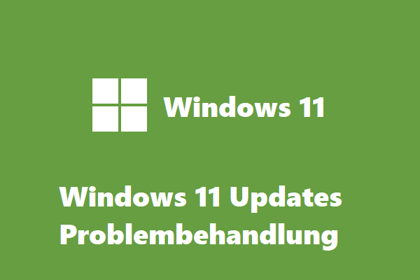 Problembehandlung ausführen: Windows 11-Updates Fehler beheben