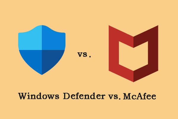 Windows Defender vs. McAfee: Welches ist besser für Ihren PC?