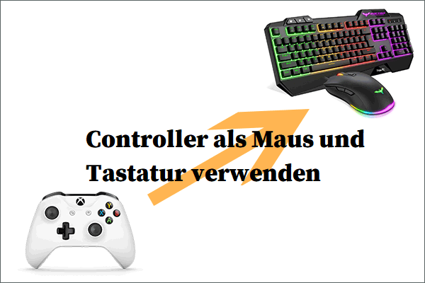 [3 Wege] So kann man den Controller als Maus und Tastatur verwenden