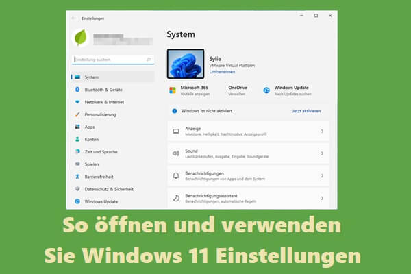 So öffnen und verwenden Sie Windows 11 Einstellungen