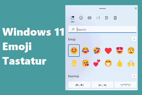 Windows 11 Emoji-Tastatur – Wie öffnet und verwendet man sie?