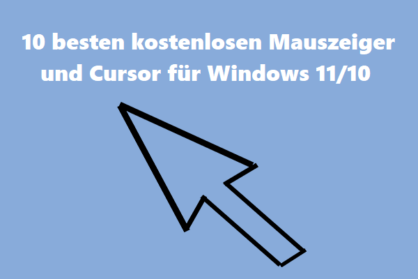 10 besten kostenlosen Mauszeiger und Cursor für Windows 11/10