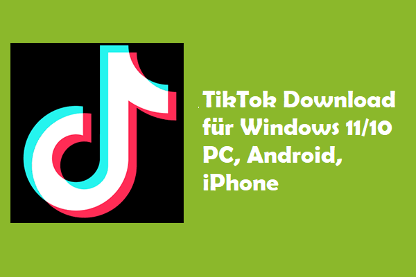 TikTok Download für Windows 11/10 PC, Android, iPhone