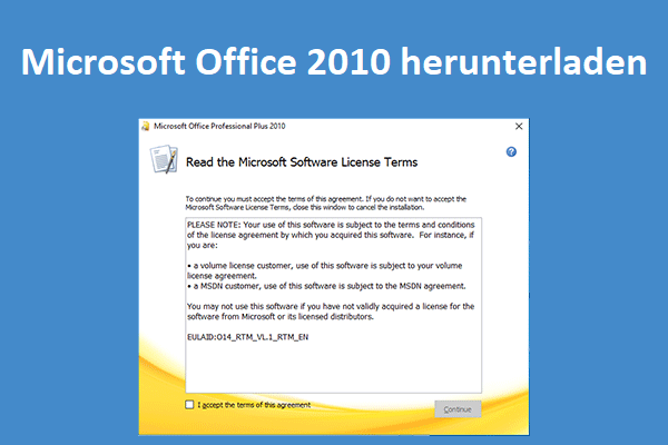 Microsoft Office 2010 32-Bit & 64-Bit kostenlos herunterladen und installieren