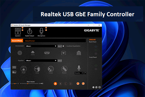 Realtek USB GbE Family Controller-Treiber für Windows 10/11 herunterladen