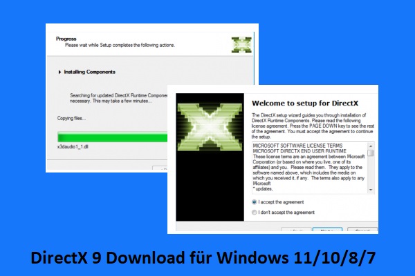 DirectX 9 Download für Windows 11/10/8/7 PCs | Holen Sie es sich jetzt!