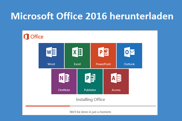 Microsoft Office 2016 32-Bit & 64-Bit kostenlos herunterladen und installieren