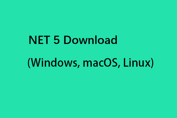 Was ist .NET Core 5 & .Net 5 herunterladen (Windows, macOS, Linux)