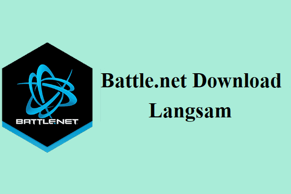 Battle.net Download Langsam beim Herunterladen eines Spiels