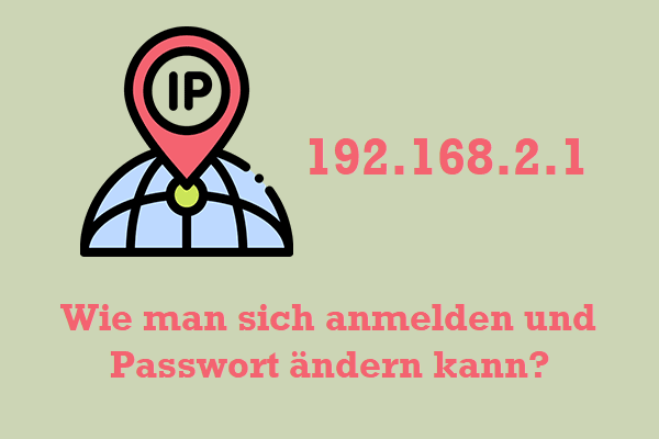 192.168.2.1: Wie kann man sich anmelden und das Passwort ändern