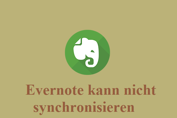 10 Behebung: Evernote kann nicht synchronisieren