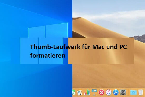 Thumb-Laufwerk für Mac und PC formatieren – 2024