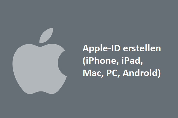 Eine neue Apple-ID erstellen (iPhone, iPad, Mac, PC, Android)