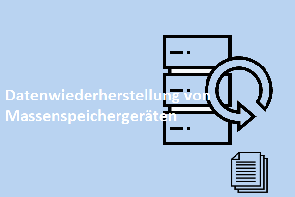 Wie man Datenwiederherstellung von Massenspeichergerät schnell erreicht