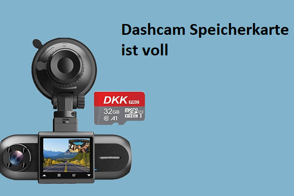 Wie behebt man: Dashcam Speicherkarte ist voll