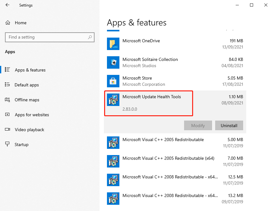 Was ist Microsoft Update Health Tools? Hier ist eine Einführung!