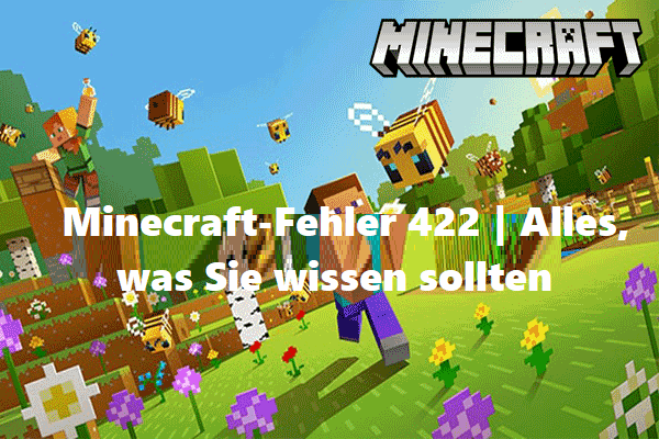 Minecraft-Fehler 422 | Alles, was Sie wissen sollten